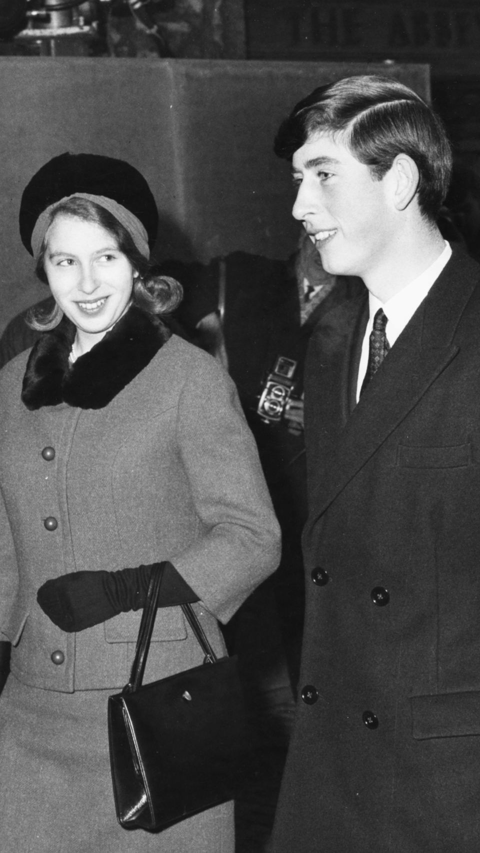 Princess Anne and Prince Charles at Westminster Abbey