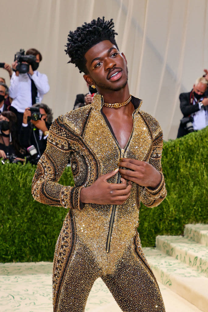 Lil Nas X at the 2021 Met Gala