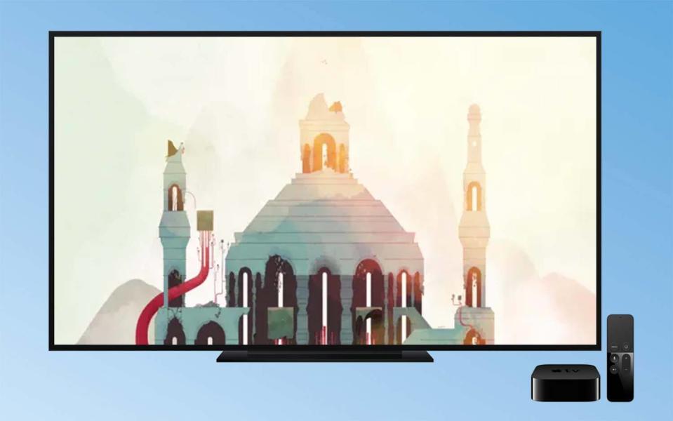 Gris+ on an Apple TV