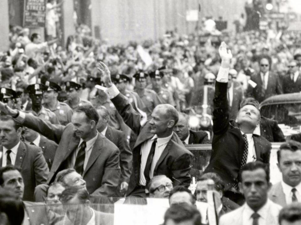 New York welcomes the Apollo 11 astronauts, 1969 (Alamy)