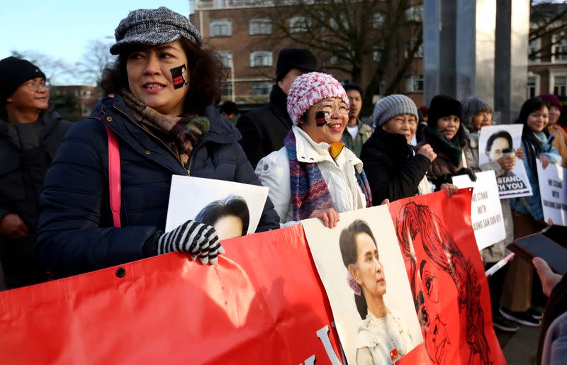 Court hearings in case against Myanmar on alleged genocide of Rohingya, at the ICJ in The Hague