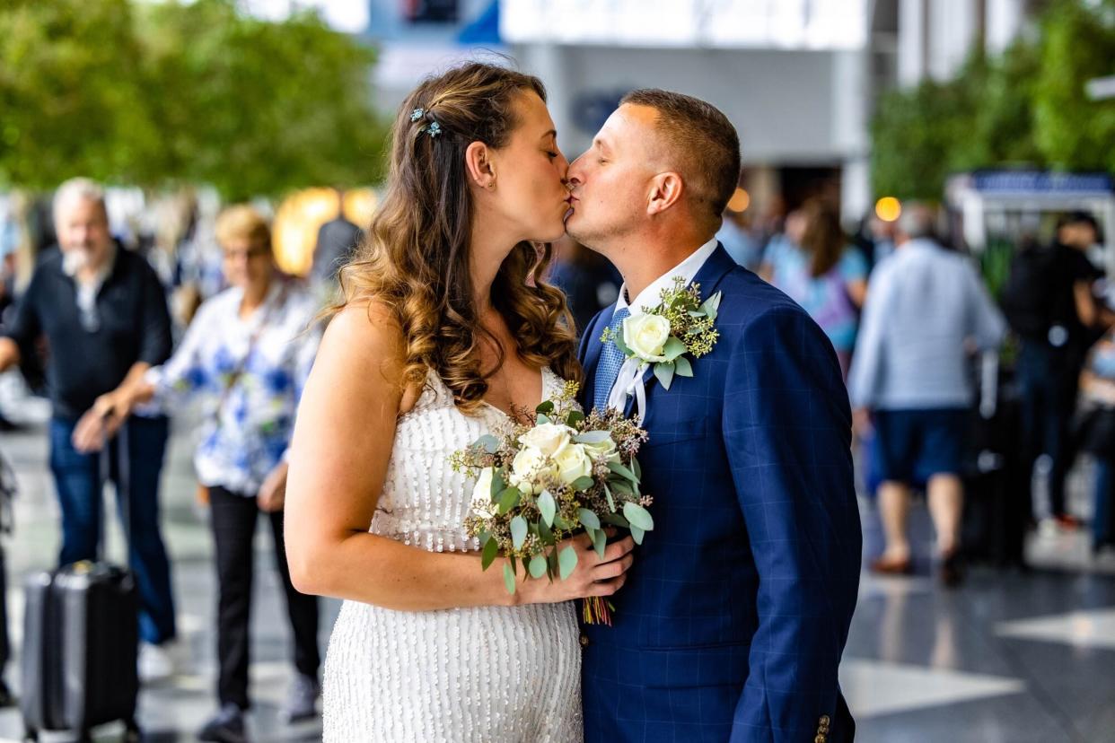 Charlotte Airport Wedding