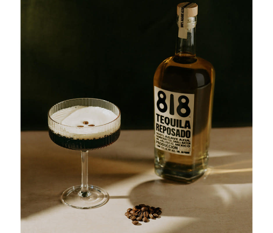 <p>Courtesy Image</p><p>The Classic 818 Espresso Martini is a take on the ever-popular tequila espresso martini. The cooked agave and caramel notes of <a href="https://clicks.trx-hub.com/xid/arena_0b263_mensjournal?event_type=click&q=https%3A%2F%2Fgo.skimresources.com%3Fid%3D106246X1712071%26xs%3D1%26xcust%3DMj-besttequilacocktails-aclausen-0224%26url%3Dhttps%3A%2F%2Fwww.caskers.com%2F818-reposado-tequila%2F&p=https%3A%2F%2Fwww.mensjournal.com%2Ffood-drink%2Ftequila-cocktails%3Fpartner%3Dyahoo&ContentId=ci02d58db58000278d&author=Austa%20Somvichian-Clausen&page_type=Article%20Page&partner=yahoo&section=reposado%20tequila&site_id=cs02b334a3f0002583&mc=www.mensjournal.com" rel="nofollow noopener" target="_blank" data-ylk="slk:818 Tequila Reposado;elm:context_link;itc:0;sec:content-canvas" class="link ">818 Tequila Reposado</a> are perfectly complemented by rich coffee liqueur and fresh espresso, resulting in a cocktail that's as smooth as it is delicious.</p>Ingredients<ul><li>2 oz <a href="https://clicks.trx-hub.com/xid/arena_0b263_mensjournal?event_type=click&q=https%3A%2F%2Fgo.skimresources.com%3Fid%3D106246X1712071%26xs%3D1%26xcust%3DMj-besttequilacocktails-aclausen-0224%26url%3Dhttps%3A%2F%2Fwww.caskers.com%2F818-reposado-tequila%2F&p=https%3A%2F%2Fwww.mensjournal.com%2Ffood-drink%2Ftequila-cocktails%3Fpartner%3Dyahoo&ContentId=ci02d58db58000278d&author=Austa%20Somvichian-Clausen&page_type=Article%20Page&partner=yahoo&section=reposado%20tequila&site_id=cs02b334a3f0002583&mc=www.mensjournal.com" rel="nofollow noopener" target="_blank" data-ylk="slk:818 Tequila Reposado;elm:context_link;itc:0;sec:content-canvas" class="link ">818 Tequila Reposado</a></li><li>1.25 oz chilled espresso</li><li>0.75 oz coffee liqueur, preferably <a href="https://clicks.trx-hub.com/xid/arena_0b263_mensjournal?event_type=click&q=https%3A%2F%2Fgo.skimresources.com%3Fid%3D106246X1712071%26xs%3D1%26xcust%3DMj-besttequilacocktails-aclausen-0224%26url%3Dhttps%3A%2F%2Fwww.caskers.com%2Fmr-black-cold-brew-coffee-liqueur%2F&p=https%3A%2F%2Fwww.mensjournal.com%2Ffood-drink%2Ftequila-cocktails%3Fpartner%3Dyahoo&ContentId=ci02d58db58000278d&author=Austa%20Somvichian-Clausen&page_type=Article%20Page&partner=yahoo&section=reposado%20tequila&site_id=cs02b334a3f0002583&mc=www.mensjournal.com" rel="nofollow noopener" target="_blank" data-ylk="slk:Mr. Black Cold Brew Coffee Liqueur;elm:context_link;itc:0;sec:content-canvas" class="link ">Mr. Black Cold Brew Coffee Liqueur</a></li><li>0.25 oz cinnamon syrup, optional, like <a href="https://clicks.trx-hub.com/xid/arena_0b263_mensjournal?event_type=click&q=https%3A%2F%2Fwww.amazon.com%2FTorani-Cinnamon-Syrup-750-mL%2Fdp%2FB000PC3FLE%3FlinkCode%3Dll1%26tag%3Dmj-yahoo-0001-20%26linkId%3D485c34999a98dfa314573d2c42eb85bd%26language%3Den_US%26ref_%3Das_li_ss_tl&p=https%3A%2F%2Fwww.mensjournal.com%2Ffood-drink%2Ftequila-cocktails%3Fpartner%3Dyahoo&ContentId=ci02d58db58000278d&author=Austa%20Somvichian-Clausen&page_type=Article%20Page&partner=yahoo&section=reposado%20tequila&site_id=cs02b334a3f0002583&mc=www.mensjournal.com" rel="nofollow noopener" target="_blank" data-ylk="slk:Torani Cinnamon Syrup;elm:context_link;itc:0;sec:content-canvas" class="link ">Torani Cinnamon Syrup</a></li><li>Espresso beans, for garnish</li></ul>Instructions<ol><li>Add all ingredients to a shaker with ice.</li><li>Shake for 15 to 20 seconds, until the shaker is frosty.</li><li>Strain into a chilled martini or coupe glass.</li><li>Garnish with three espresso beans.</li></ol>