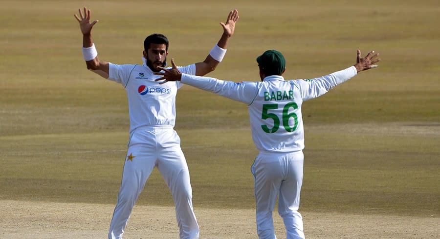 Hasan Ali and Babar Azam