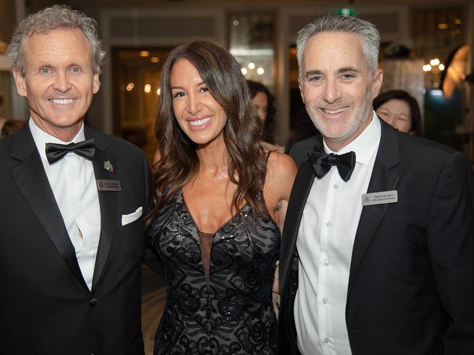  Christopher Sweeney, Orit Sinai and Warren Bongard of ZSA Legal Recruitment seen at the Canadian General Counsel Awards in Toronto on June 12.