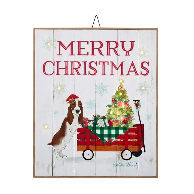 Pioneer woman merry christmas sign