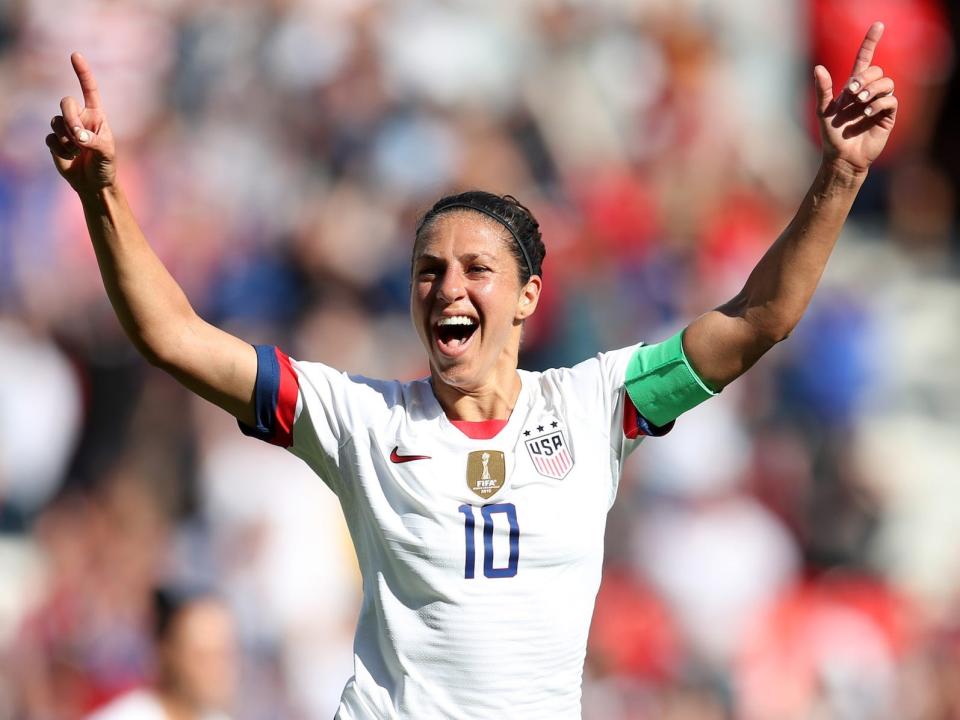 USWNT legend Carli Lloyd revealed that CBD has been a surprise key to ...