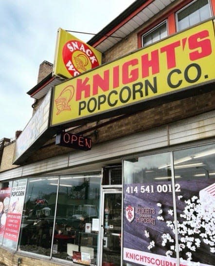 Knights Gourmet Popcorn opened in 1952 and moved into its current location at 4435 W. Forest Home Ave. in the '90s. In April, owners Ben and Brittany Essig will open a coffee shop, Rescued Roasters, inside the business.