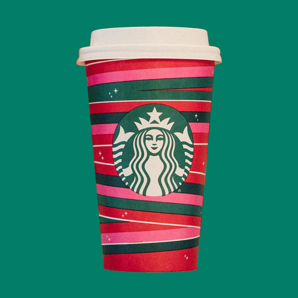 Holiday Starbucks new coffee cup design (Courtesy Starbucks)