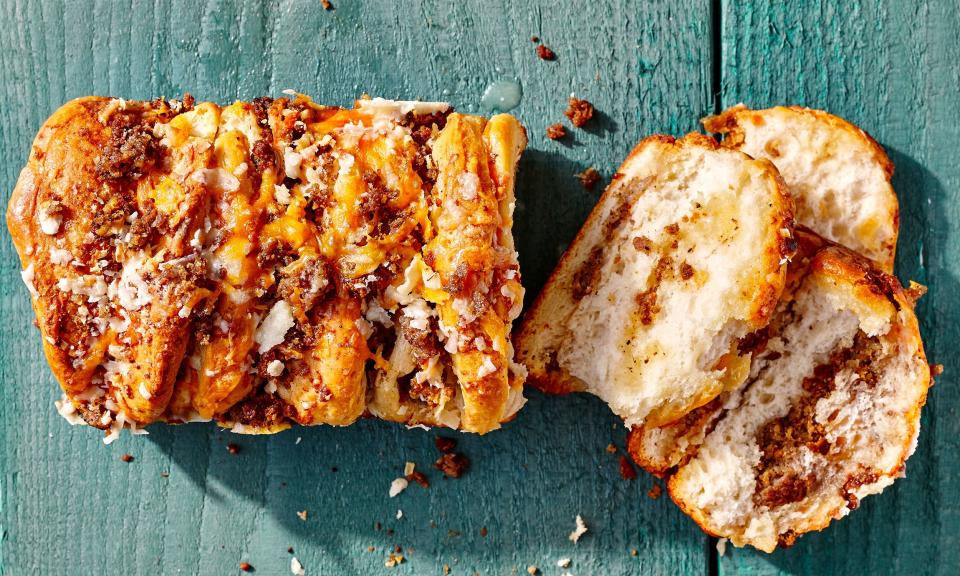 Turn Canned Biscuit Dough into Pull-Apart Bread