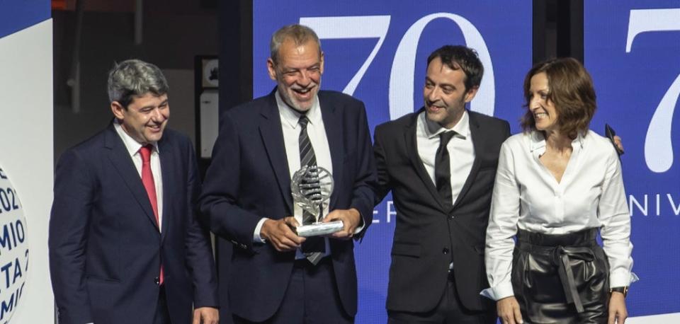 Ganadores del premio Planeta 2021 (Getty Images)