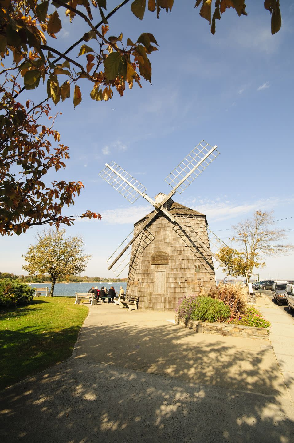 model of beebe windmill, sag harbor, the hamptons, long island, new york state, united states of america, north america