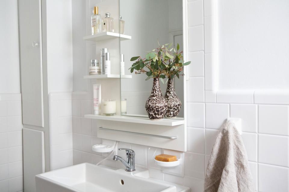 Watch as your pink tub, sink, and tiles turn crisp, bright white…like magic