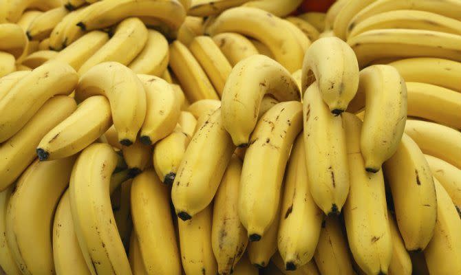 <p><a href="http://www.thedailymeal.com/free-tagging-cuisine/bananas" rel="nofollow noopener" target="_blank" data-ylk="slk:Nature's perfect on-the-go snack;elm:context_link;itc:0;sec:content-canvas" class="link "><b>Nature's perfect on-the-go snack</b></a> is also an easy way to incorporate vitamin B6 into the diet. Two medium bananas deliver 44 percent of the recommended daily intake of vitamin B6 and also contain potassium and fiber. Other foods rich in vitamin B6 are sunflower seeds, pistachio nuts, and <a href="http://www.thedailymeal.com/cook/30-best-recipes-turkey-every-shape-and-form" rel="nofollow noopener" target="_blank" data-ylk="slk:turkey;elm:context_link;itc:0;sec:content-canvas" class="link "><b>turkey</b></a>.</p>