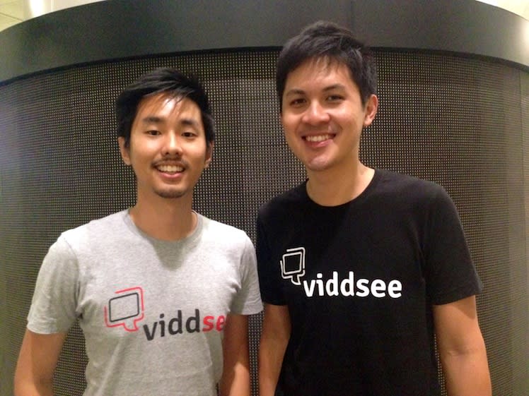 Viddsee co-founders, Ho Jia Jian and Derek Tan