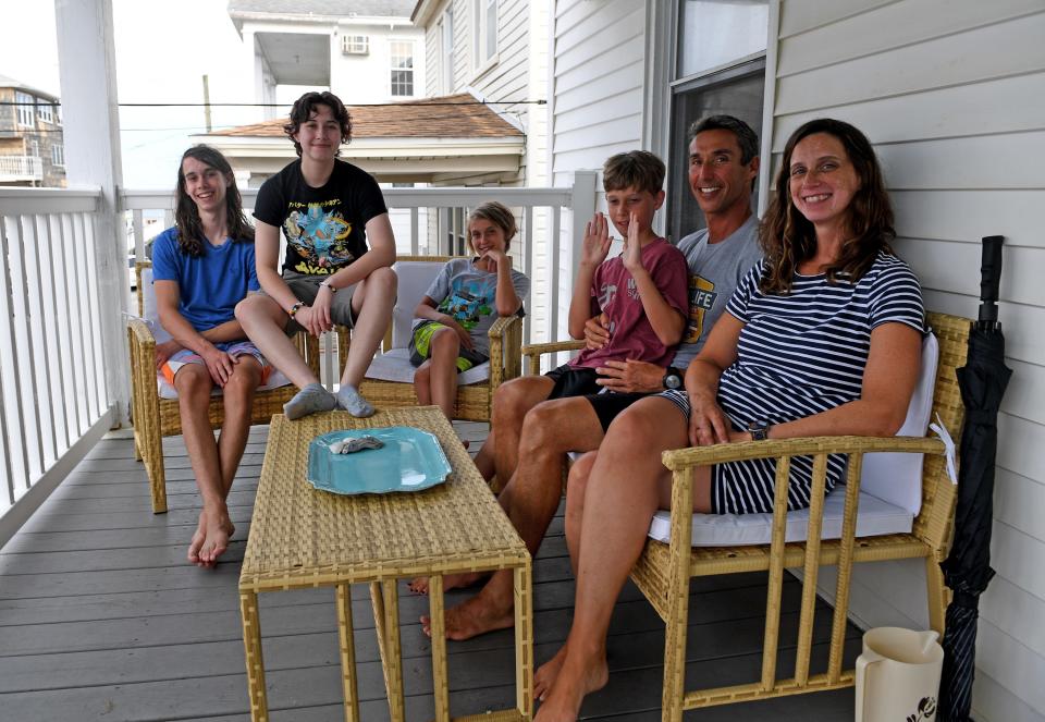 Andy Friedman of Waynesboro, his wife Kristin and children Nastassja (Ollie), Peyton, Nate and Micah spent the summer of 2022 in Ocean City, Md., where he was on the beach patrol.