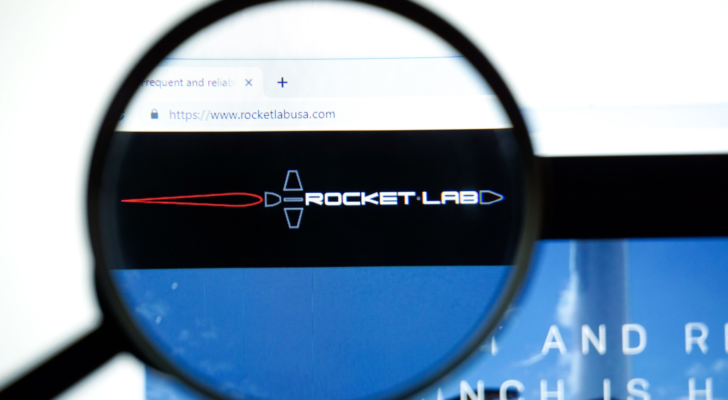 Homepage of Rocket lab (RKLB). Official website of company