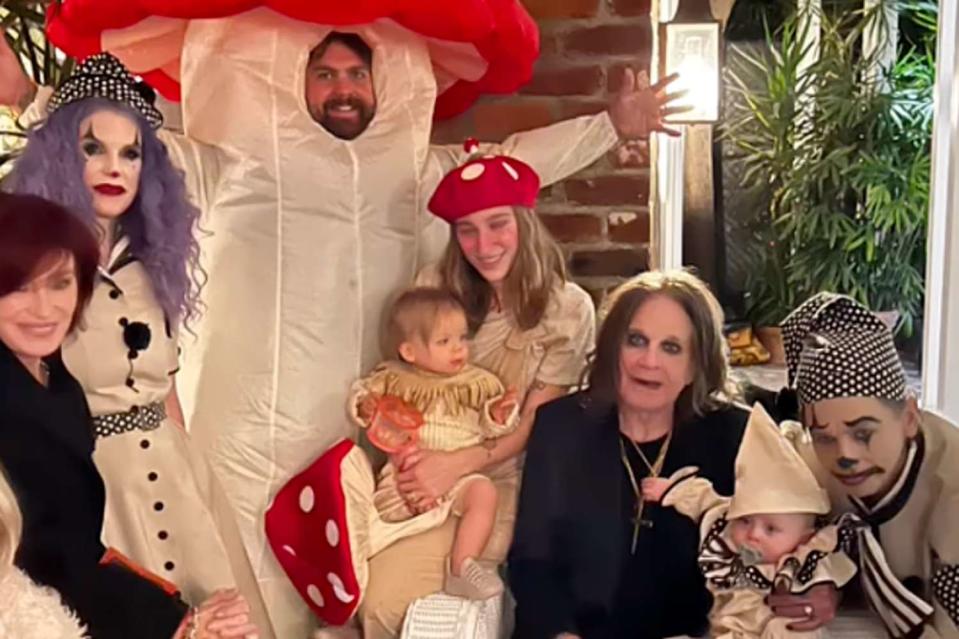 <p>Sharon Osbourne/Instagram</p> Osbournes family Halloween
