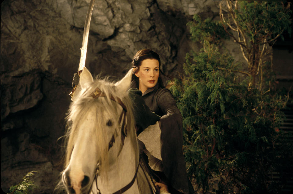 Liv Tyler in The Lord of the Rings: The Fellowship of the Ring