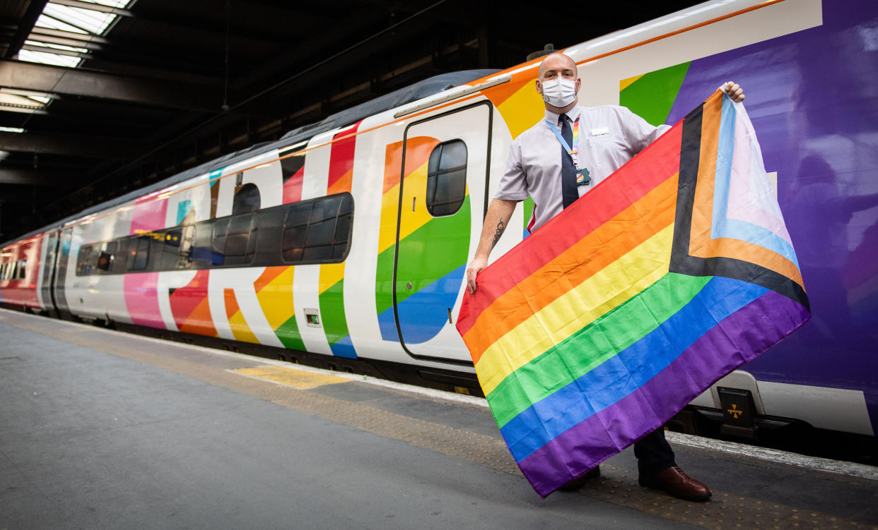 Rainbow On Rails Pride Train With All Lgbt Crew To Make Inaugural Journey