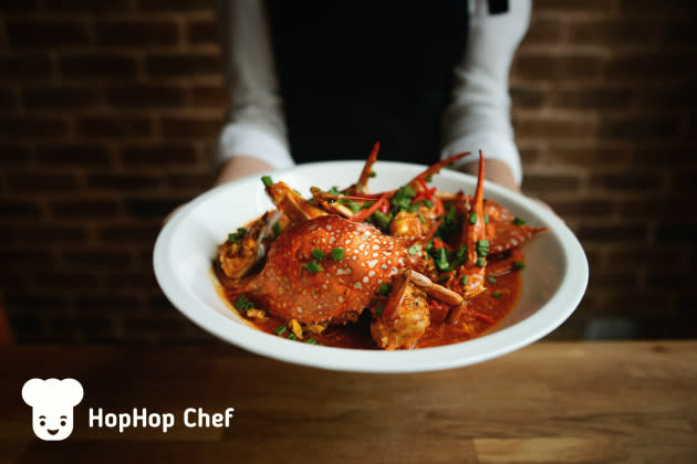 Chili Crab by HopHop Chef