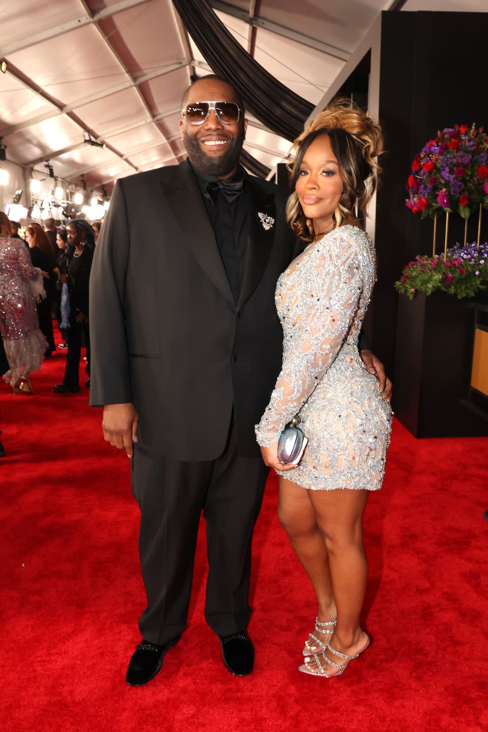 66th grammy awards red carpet killer mike and shana render