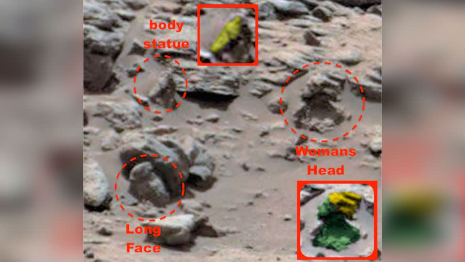Scott Waring has a website dedicated to proving that there is life on Mars. Photo: UFO Sightings Daily