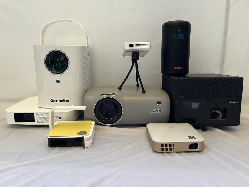 iPhone projectors group shot