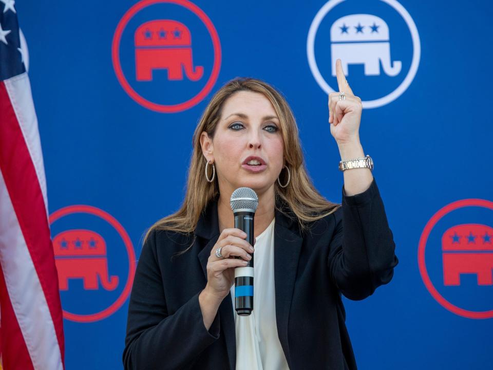 Republican National Committee Chairman Ronna McDaniel.