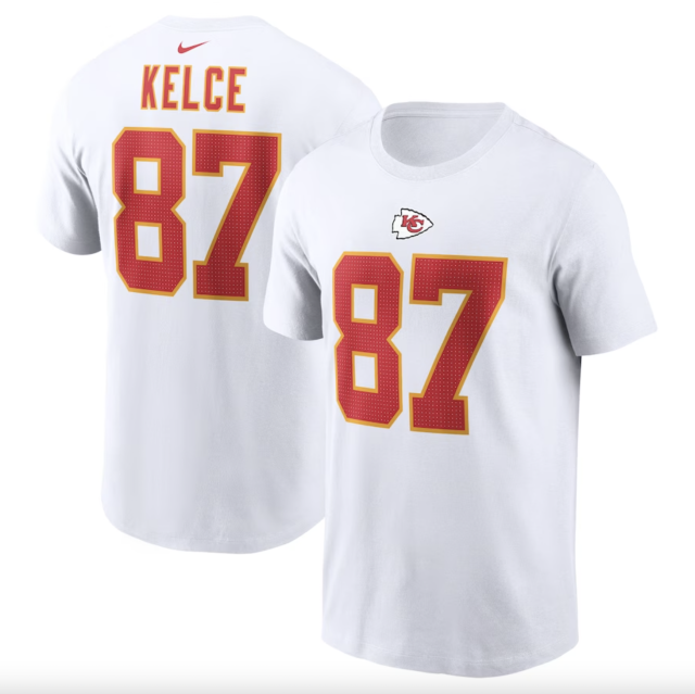 Travis Kelce Jerseys Have Seen a '400% Spike in Sales' Amid