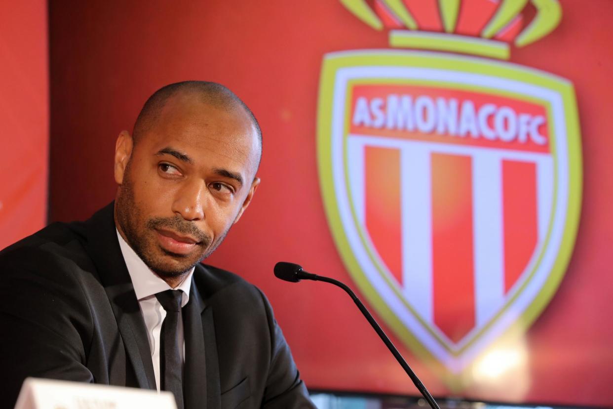 Henry looking for his first win as Monaco manager: AFP/Getty Images