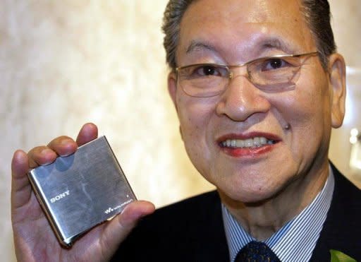 Former Sony president Norio Ohga (pictured in 2002), who helped transform the music industry with the development of the compact disc format, has died at the age of 81, the company said. The music school graduate served as president from 1982 to 1995 and led the electronics manufacturer to become an entertainment empire with a portfolio encompassing music, movies and computer games