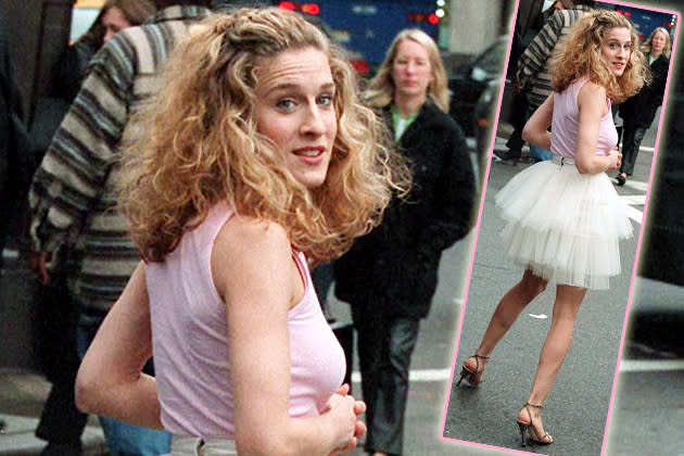 Dieses Tutu aus dem Vorspann von "Sex and the City" war ziemlich günstig. (Bild: Rex)