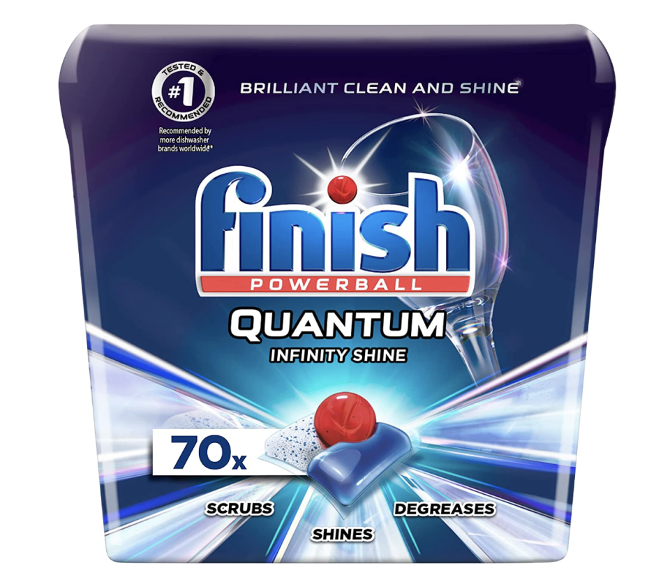 Finish Dishwasher Detergent (Photo via Amazon)