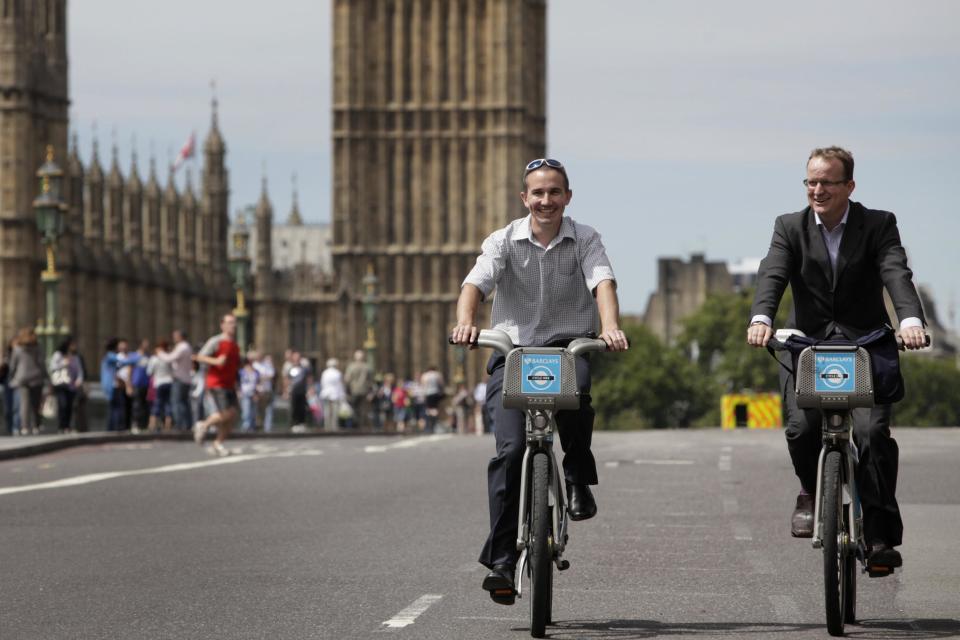 Around 20km of roads will closed around central London on 22 September, Sadiq Khan has announced (Photo: Jason Alden/Bloomberg via Getty Images) (Bloomberg via Getty Images)