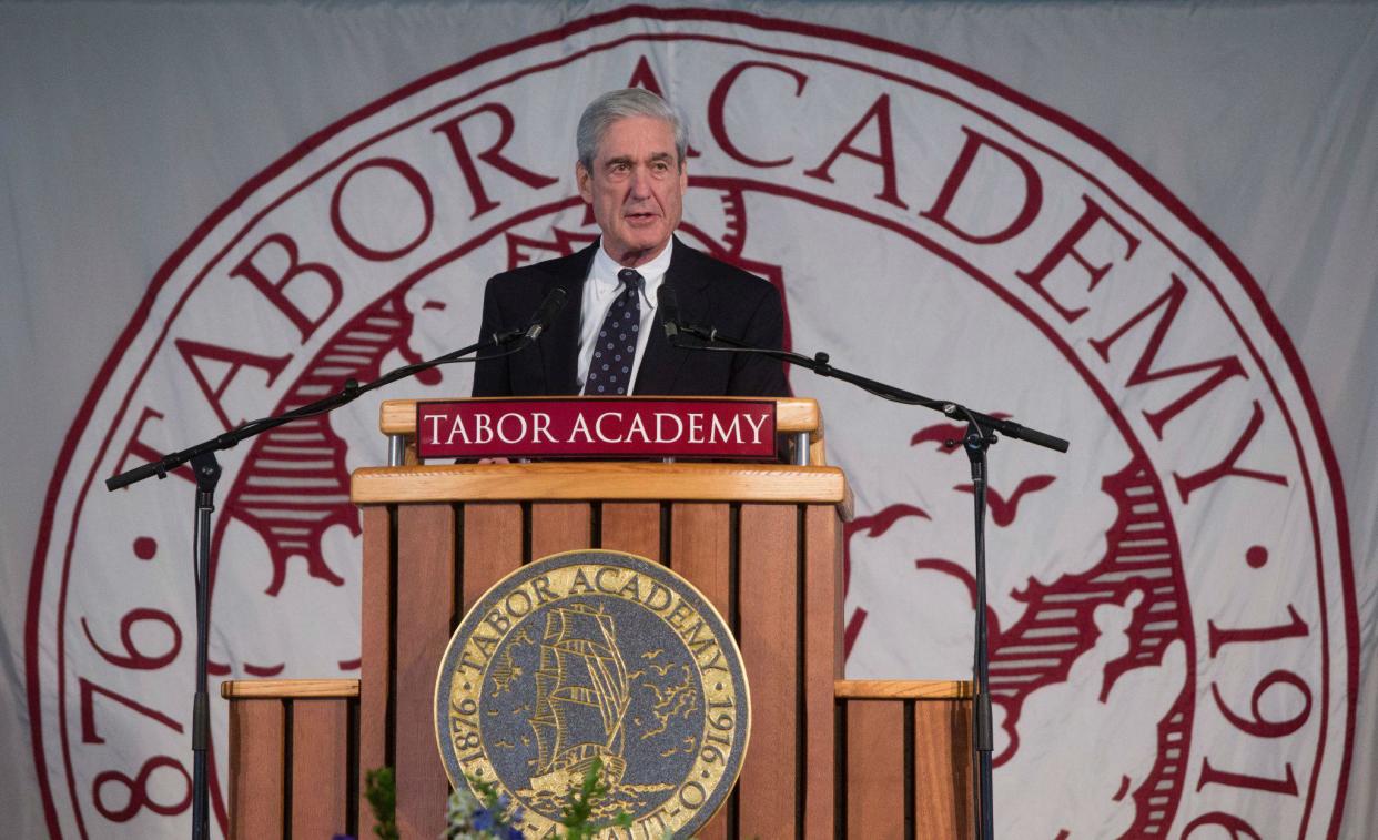 The former FBI Director said nothing was more important than honesty: Tabor Academy