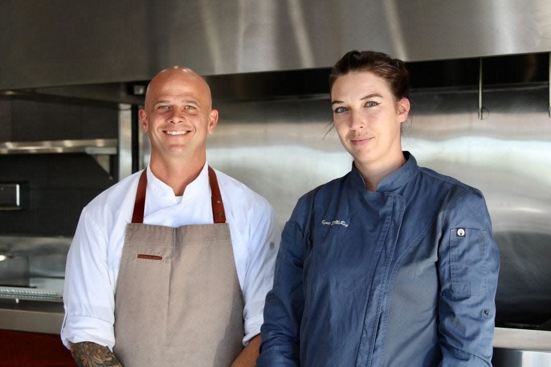 Cory Oppold and Kyrie McRoy partner up to open The Lobby, a fast-casual restaurant.