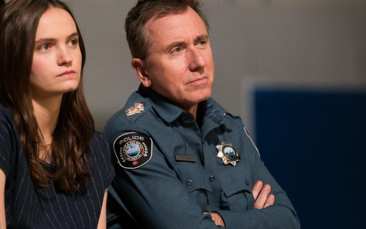 Abigail Lawrie and Tim Roth - Television Stills