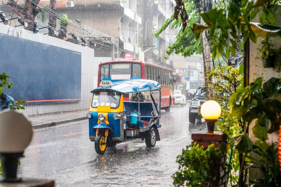 You may need a poncho for Tuk Tuk rides in September (Getty Images/iStockphoto)