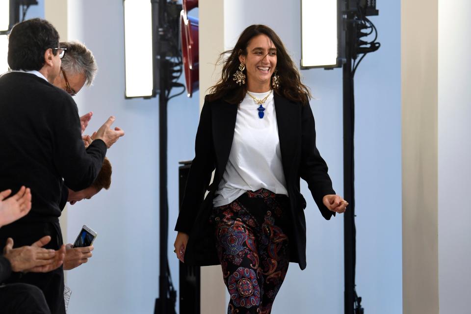 Natacha Ramsay-Levi at the Chloe SS19 show (AFP via Getty Images)