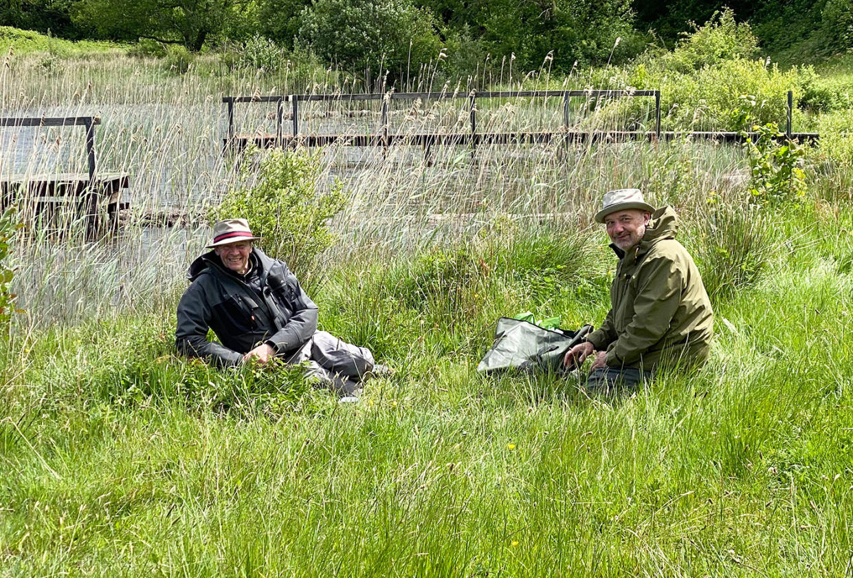 Bob Mortimer and Paul Whitehouse are returning for series five of Gone Fishing. (Owl Power)