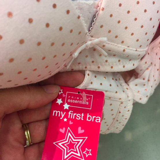 Parents Call Out Retailer for Selling Padded Bras for Girls as Young as 7