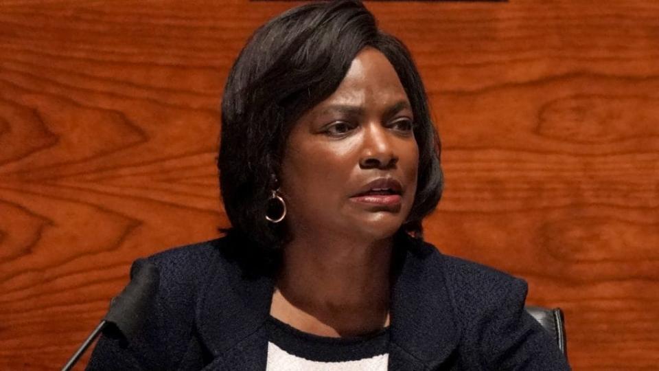Florida Rep. Val Demings questions witnesses at a House Judiciary Committee hearing last summer on police brutality and racial profiling in Washington, D.C. (Photo by Greg Nash-Pool/Getty Images)