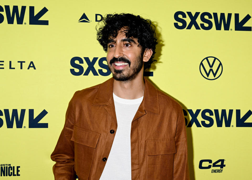 Closeup of Dev Patel