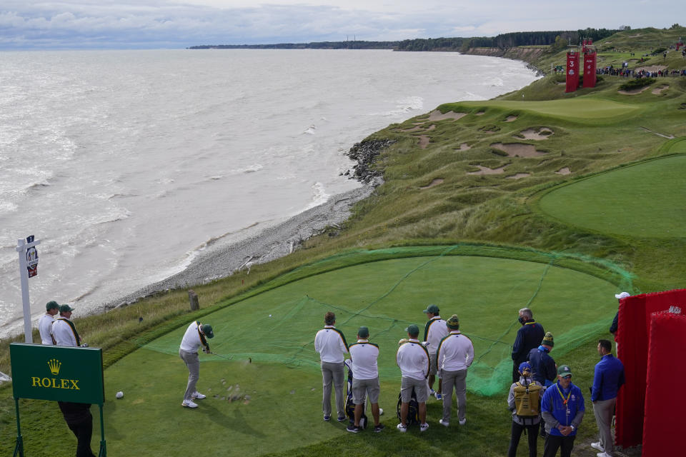 Ryder Cup Practice Rounds