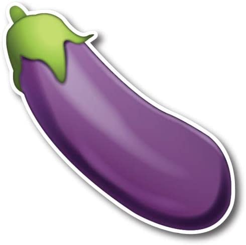 Eggplant Emoji Magnet
