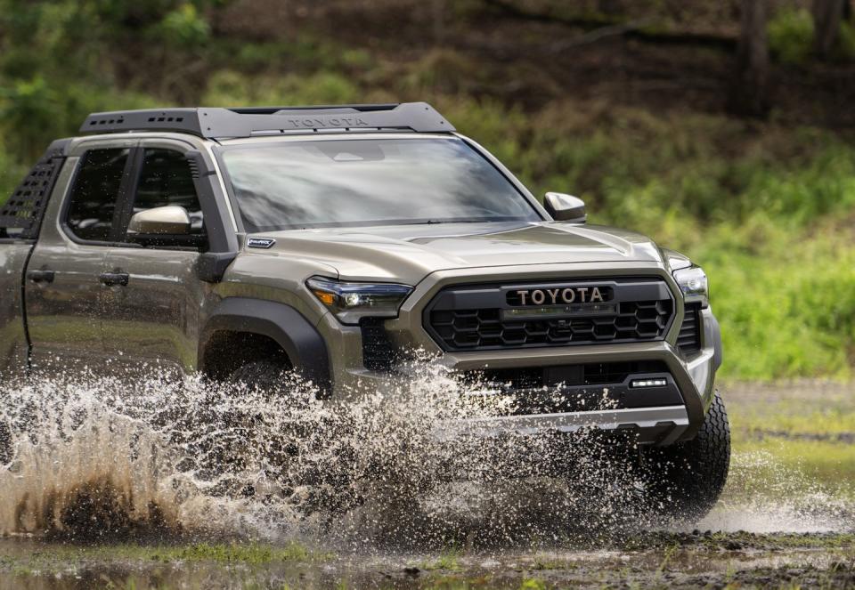 2024 toyota tacoma trailhunter press images