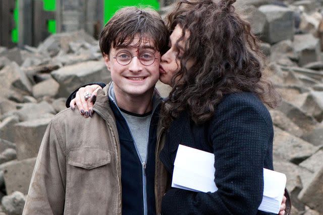 WARNER BROS. Daniel Radcliffe and Helena Bonham Carter