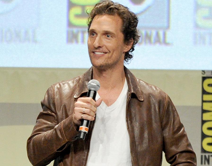 Matthew McConaughey Comic-Con 2014 Interstellar
