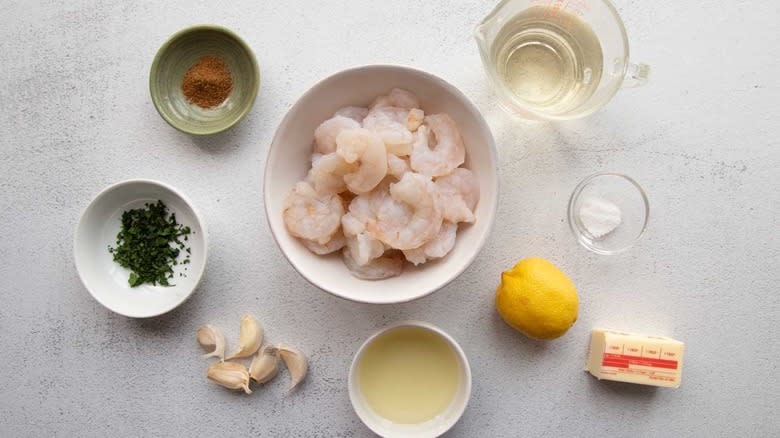 ingredients for shrimp scampi